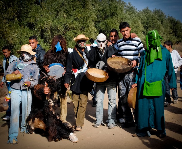 boujloud, berber dressup, Marrakesh Morocco blog